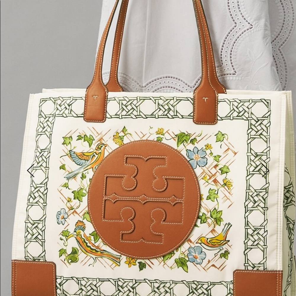 Ella printed tote